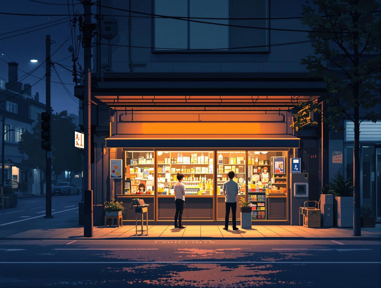 AI魔改短剧入口 - 深夜便利店